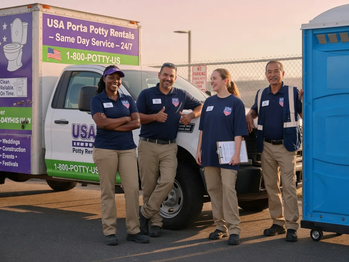 Porta Potty Rental company in Arlington, TX